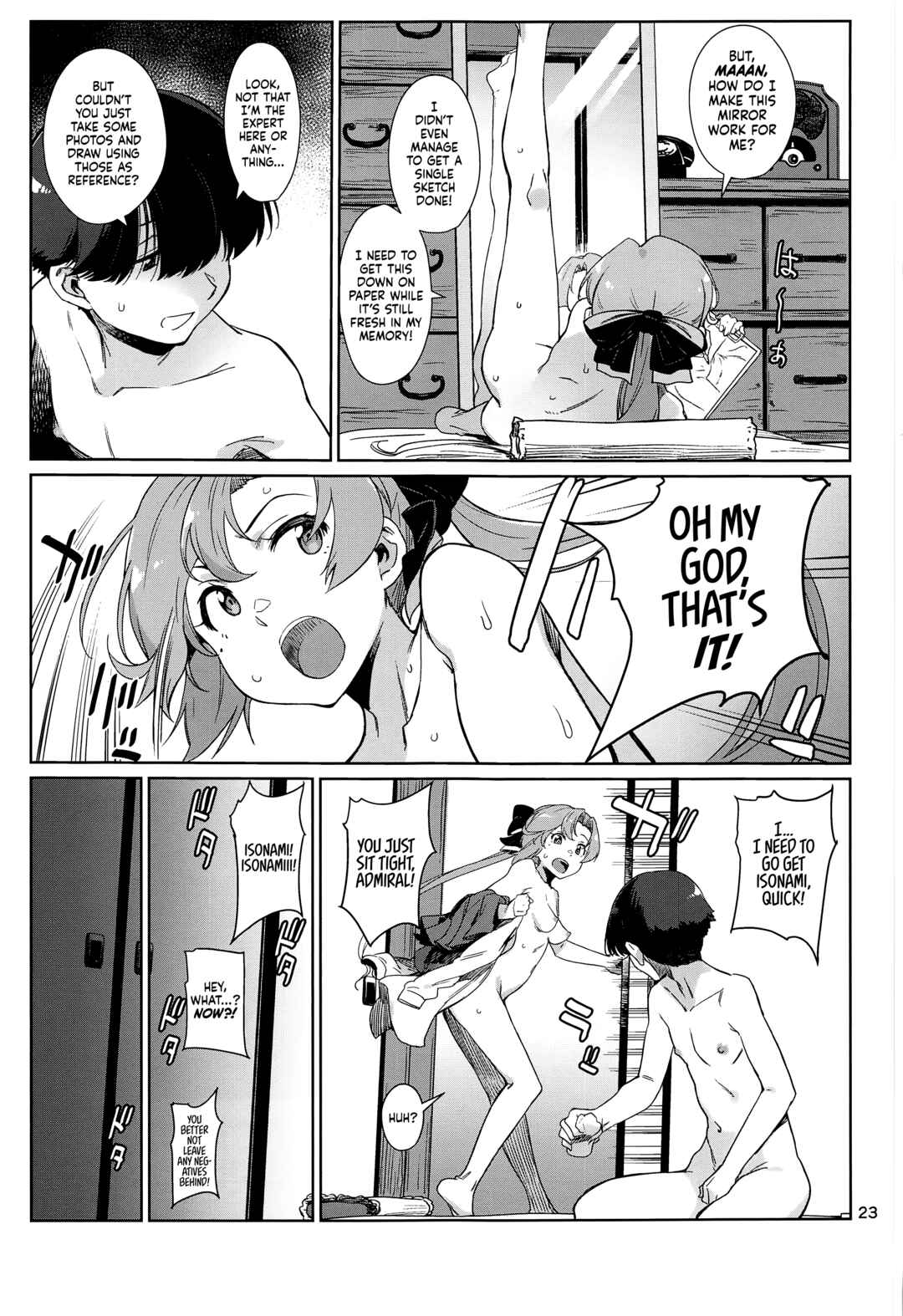 Page 23 Chapter Unknown_b55b Kantai Collection -KanColle- - Calling Warble (Doujinshi)