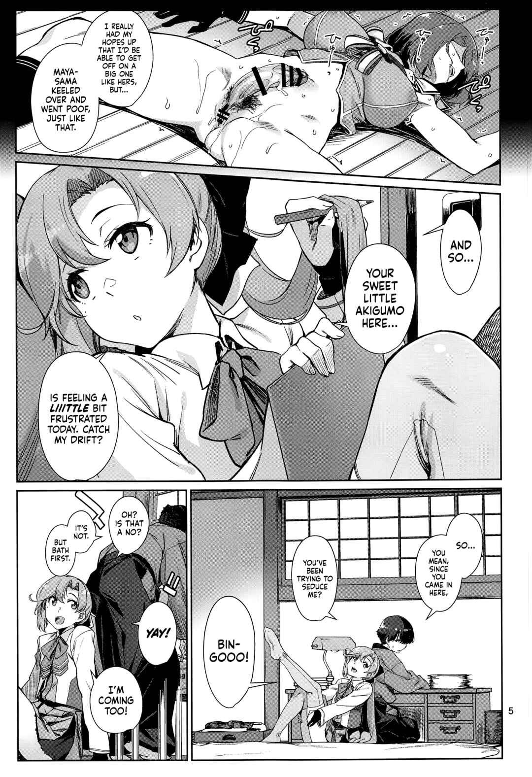 Page 5 Chapter Unknown_b55b Kantai Collection -KanColle- - Calling Warble (Doujinshi)