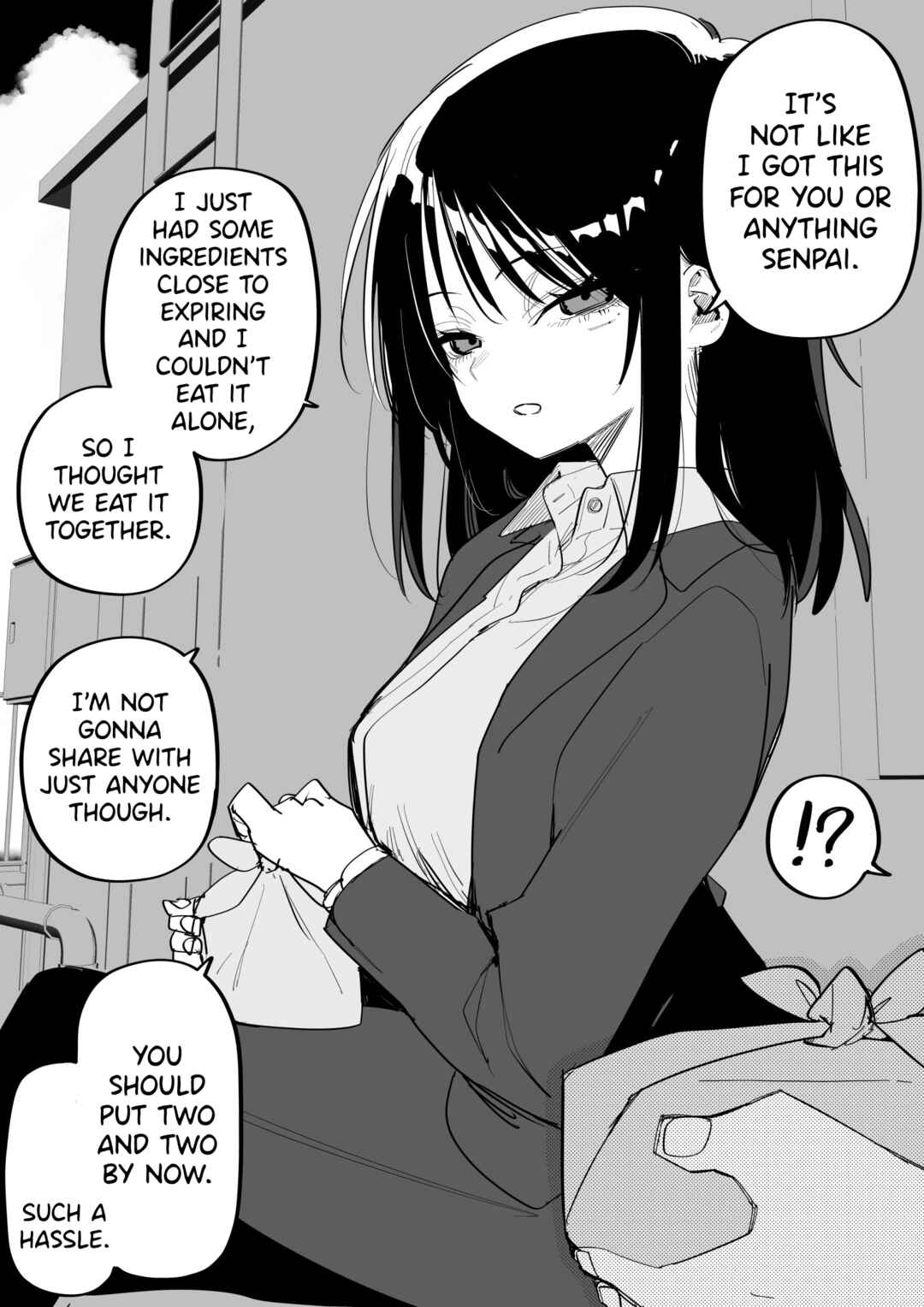 Page 1 Chapter 1 Downer-type Tsundere