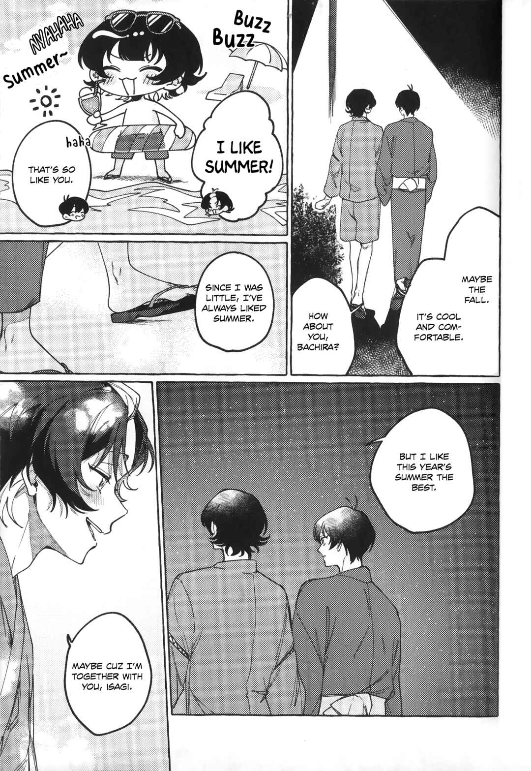 Page 22 Chapter Unknown_054b Blue Lock - Atsui Yoru ni Kimi to (Doujinshi)