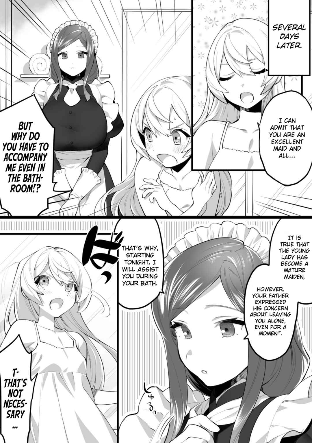 Page 4 Chapter 3 2D Comic Magazine Mesugaki vs Yasashii Onee-san