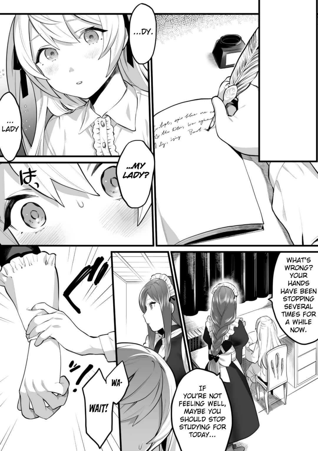 Page 8 Chapter 3 2D Comic Magazine Mesugaki vs Yasashii Onee-san