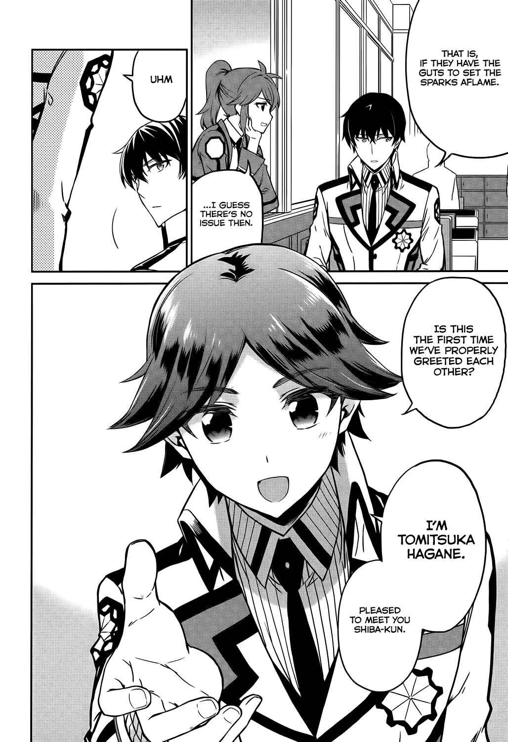 Page 10 Chapter 5 Mahouka Koukou no Rettousei - Double Seven-hen