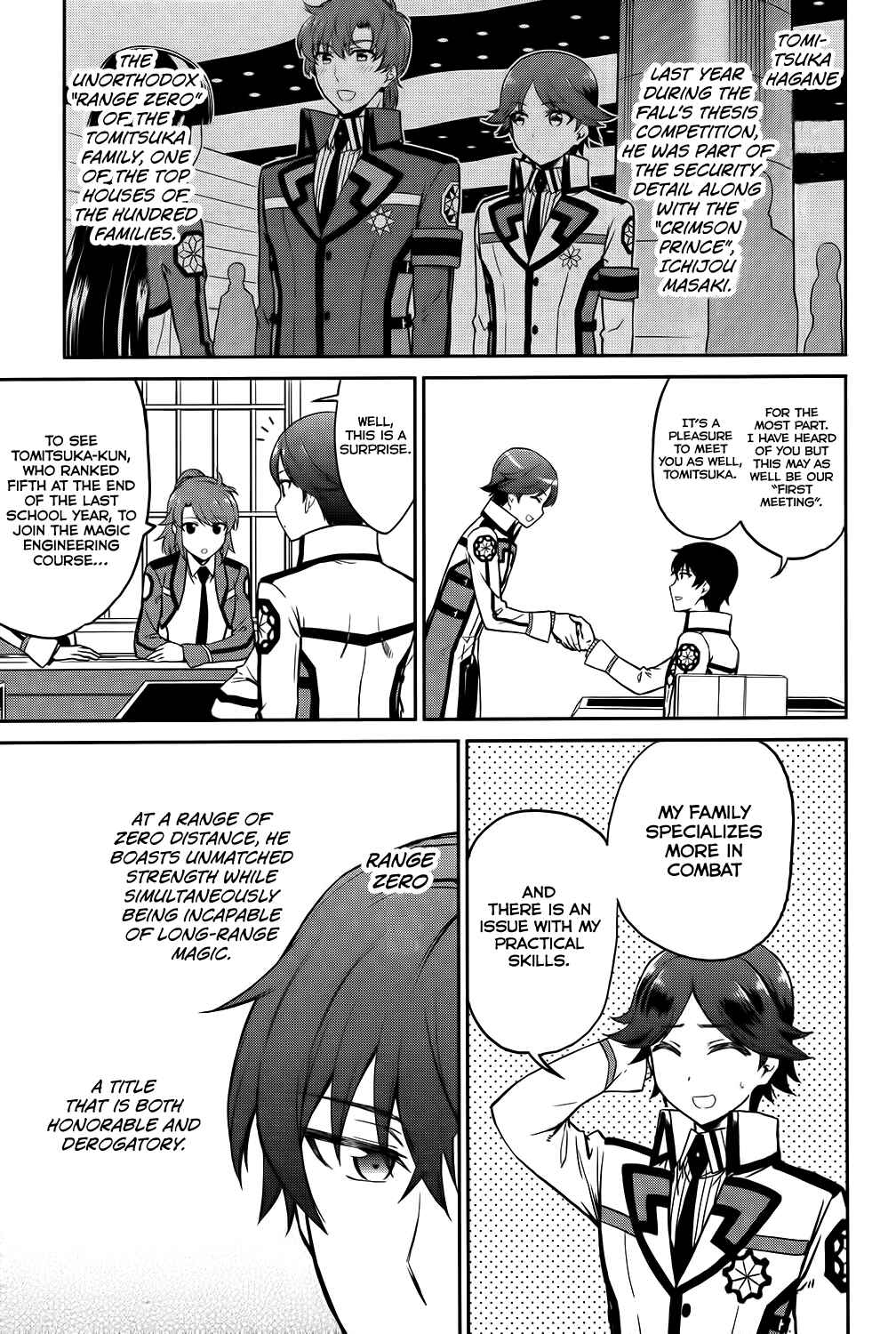 Page 11 Chapter 5 Mahouka Koukou no Rettousei - Double Seven-hen