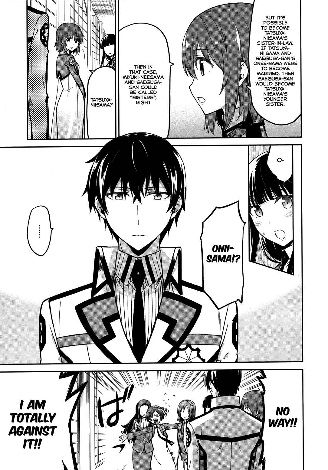 Page 13 Chapter 10 Mahouka Koukou no Rettousei - Double Seven-hen
