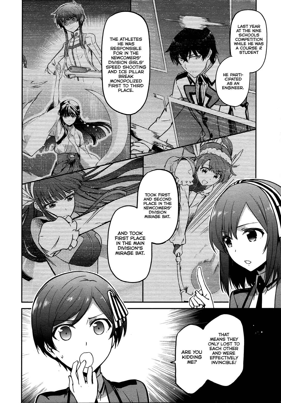 Page 4 Chapter 10 Mahouka Koukou no Rettousei - Double Seven-hen