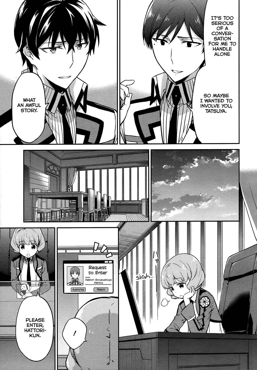 Page 8 Chapter 11 Mahouka Koukou no Rettousei - Double Seven-hen