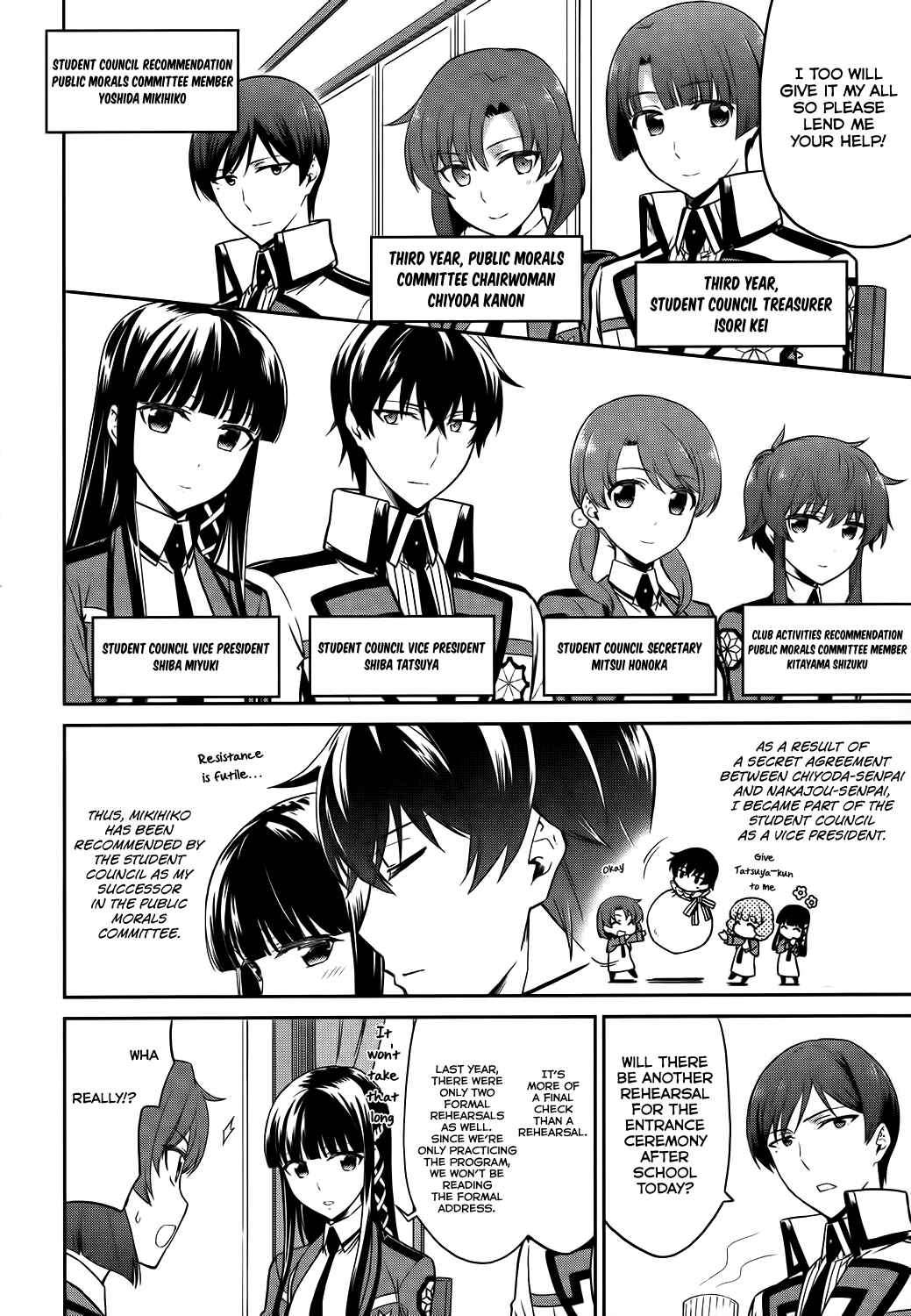 Page 4 Chapter 6 Mahouka Koukou no Rettousei - Double Seven-hen