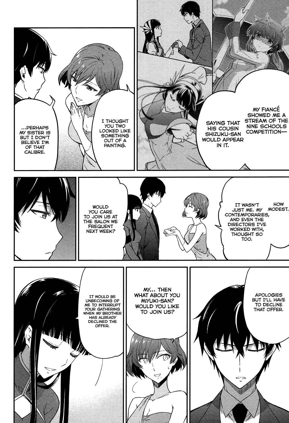 Page 6 Chapter 3 Mahouka Koukou no Rettousei - Double Seven-hen