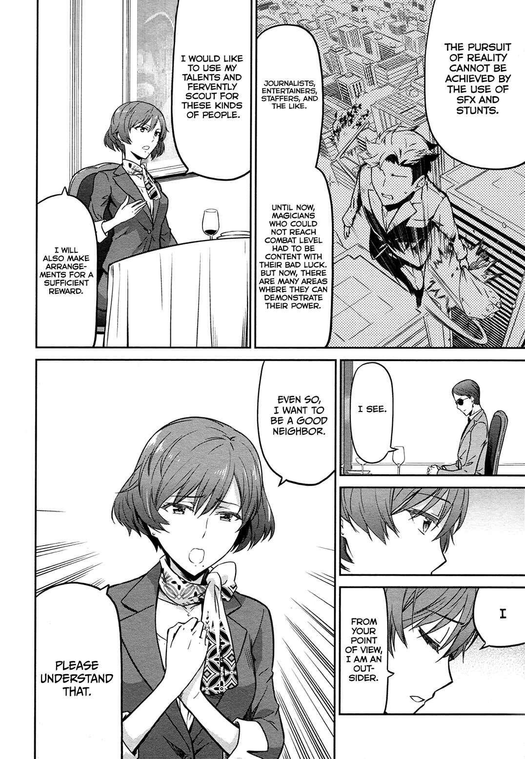 Page 19 Chapter 12 Mahouka Koukou no Rettousei - Double Seven-hen
