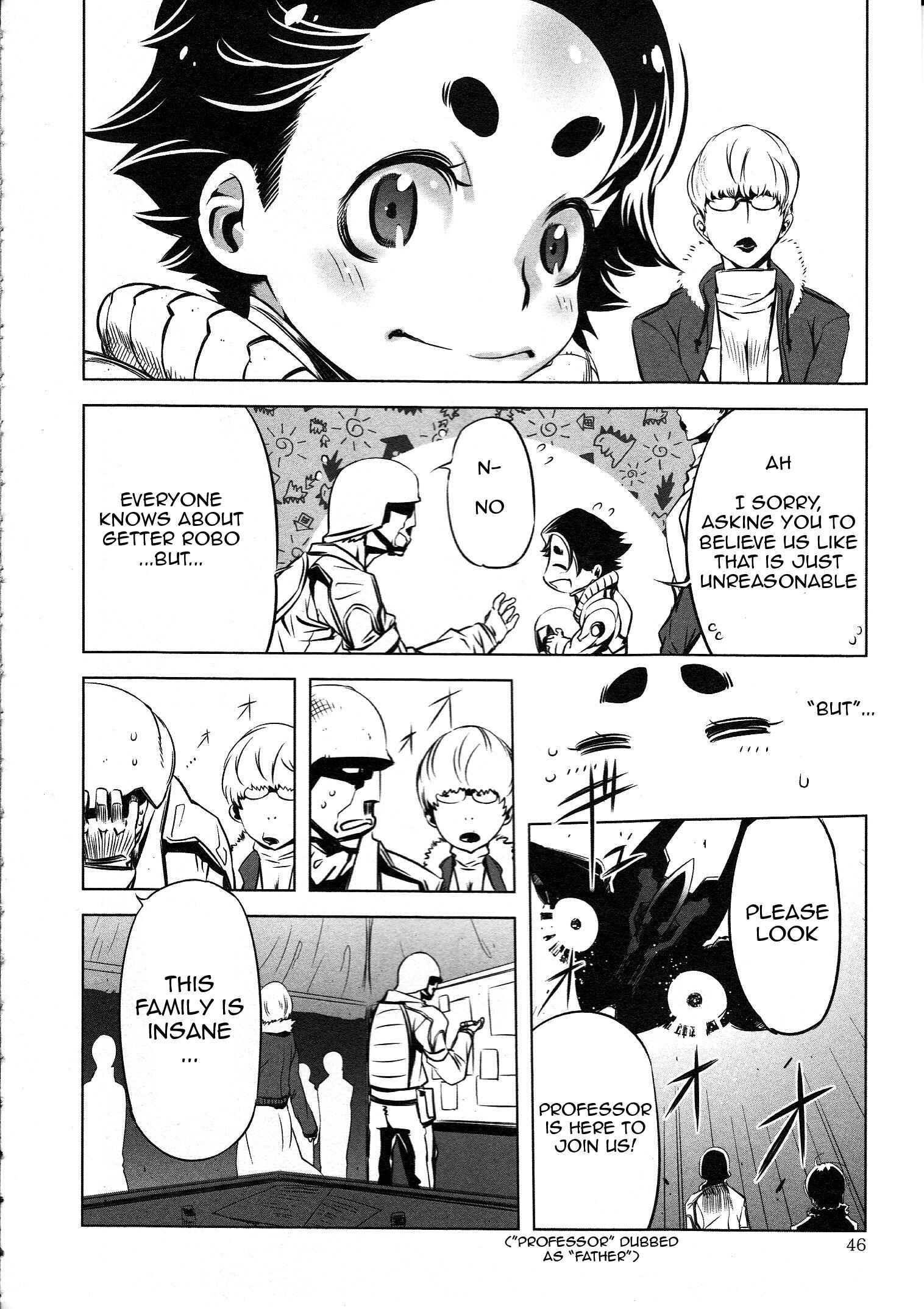 Page 12 Chapter 2 Getter Robo High