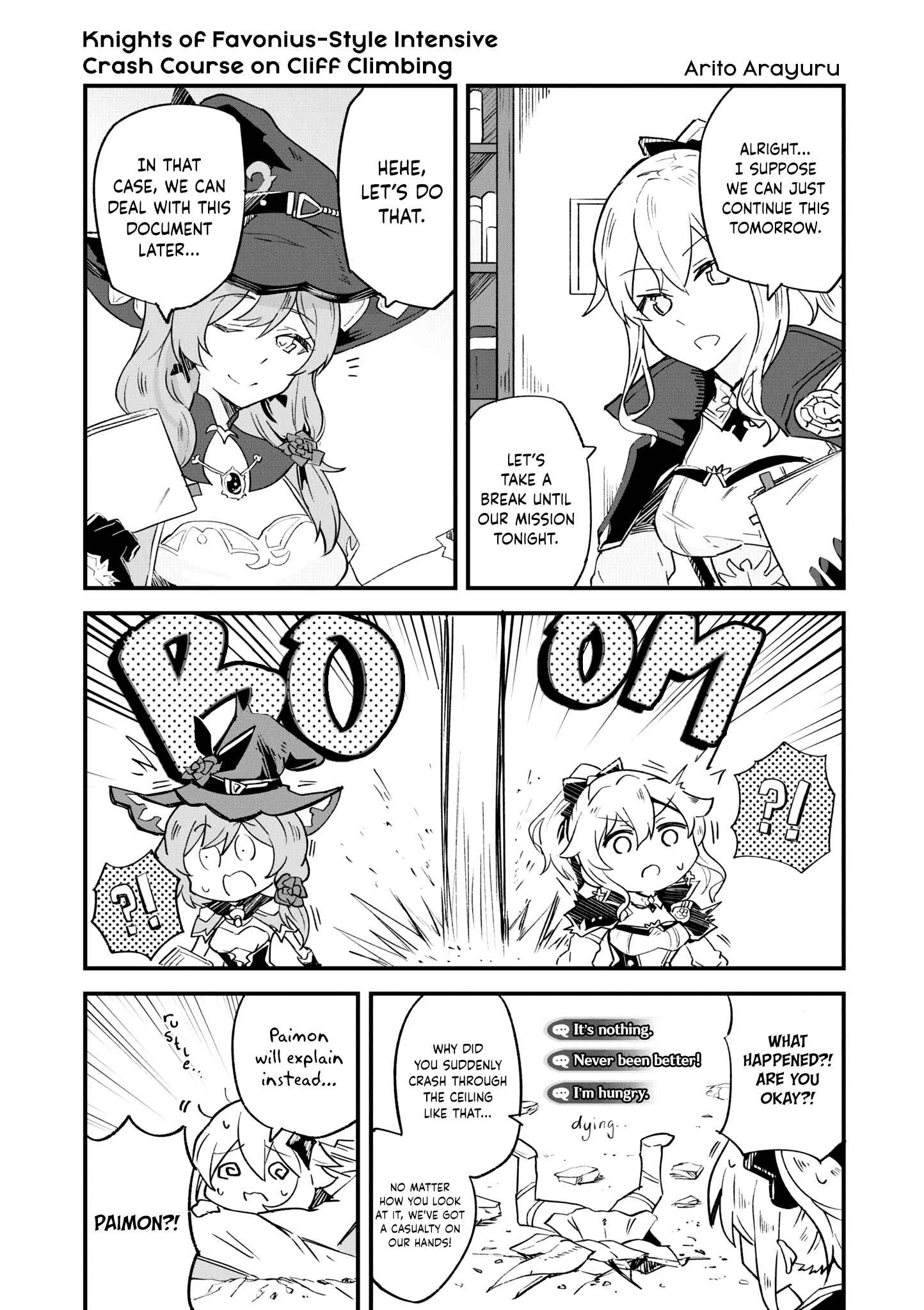 Page 2 Chapter 4 Genshin Impact Comic Anthology