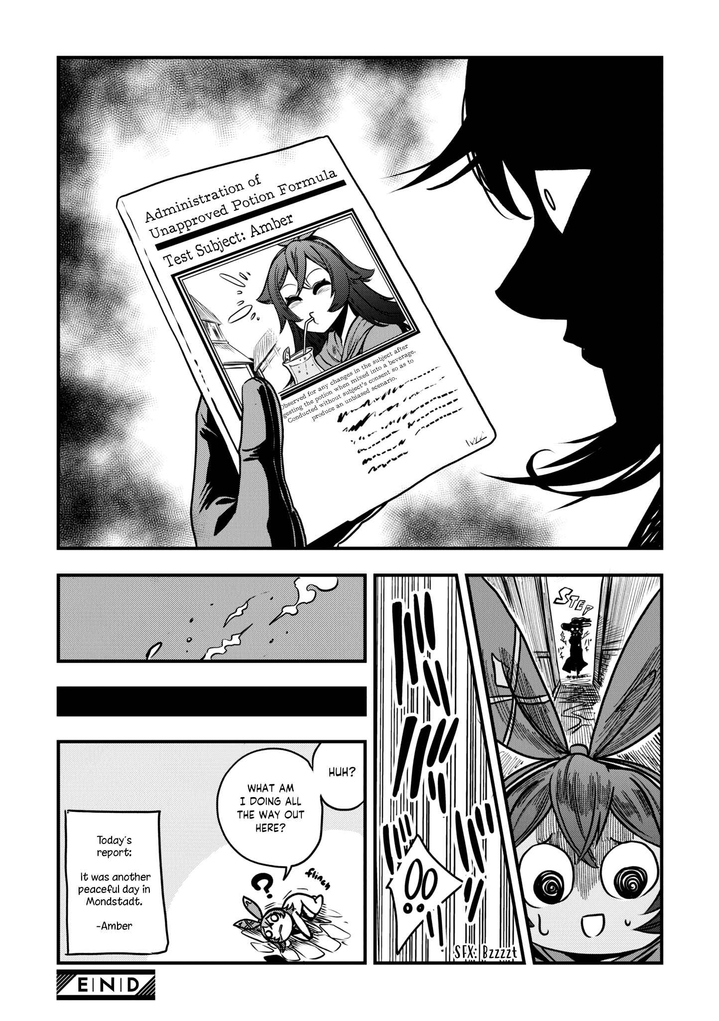 Page 9 Chapter 8 Genshin Impact Comic Anthology