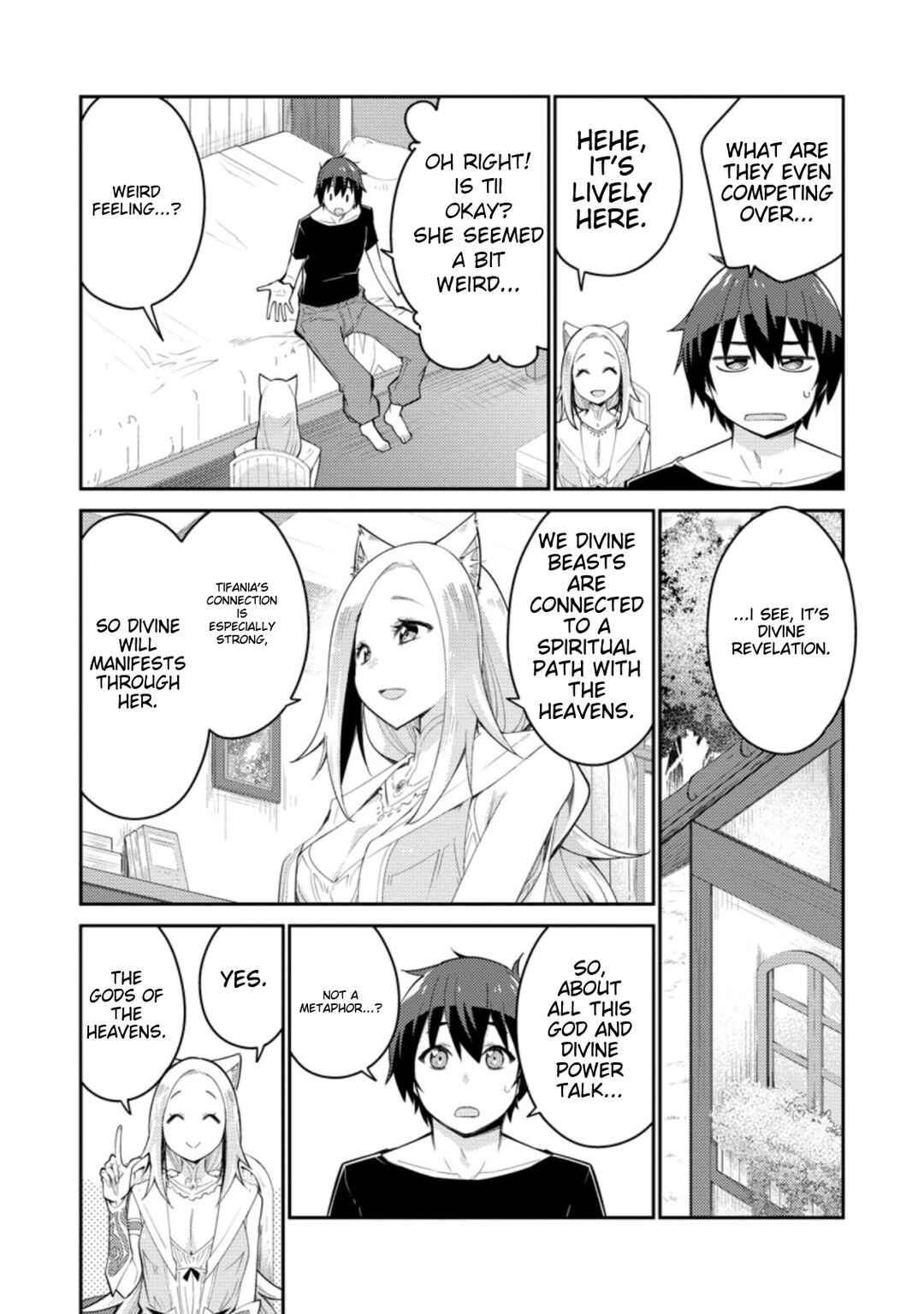 Page 28 Chapter 5 Muda da to Tsuihou Sareta [Kyuutei Juui], Kemono no Kuni ni Kou Taiguu de Manekareru ~Mori de Tasuketa Shinjuu to Kemomimi Bishoujo-tachi ni Mechakucha Dekiaisare Nagara Slow Life wo Tanoshinderu~