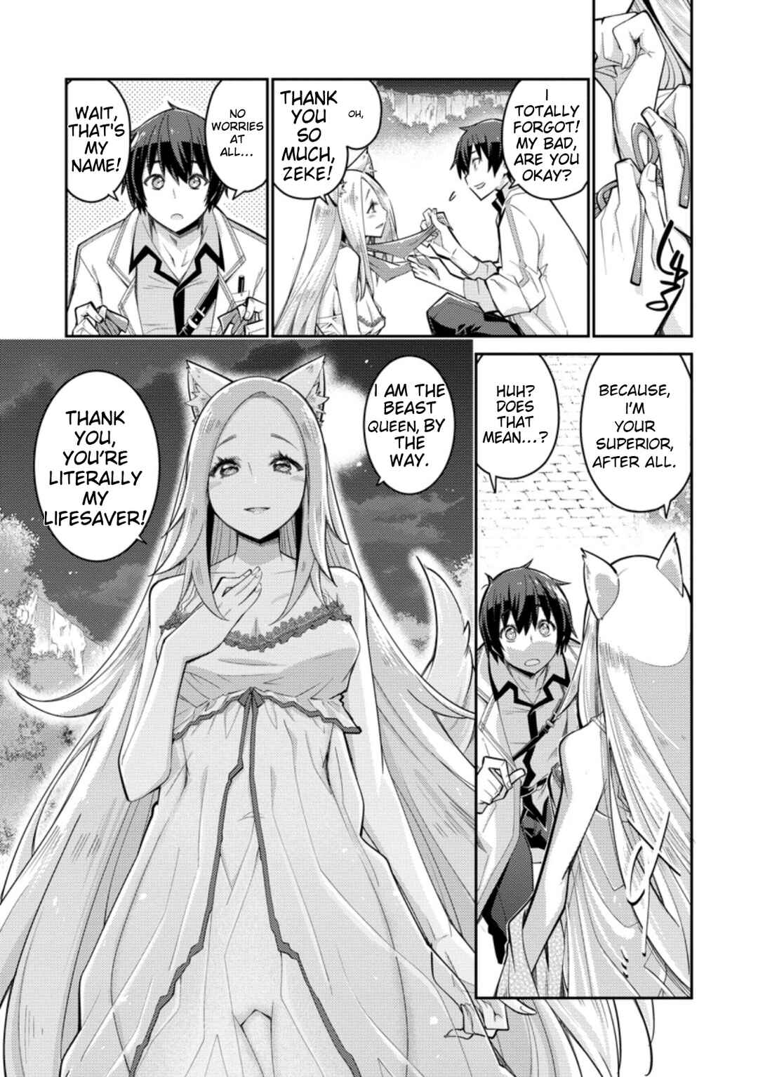 Page 8 Chapter 3 Muda da to Tsuihou Sareta [Kyuutei Juui], Kemono no Kuni ni Kou Taiguu de Manekareru ~Mori de Tasuketa Shinjuu to Kemomimi Bishoujo-tachi ni Mechakucha Dekiaisare Nagara Slow Life wo Tanoshinderu~
