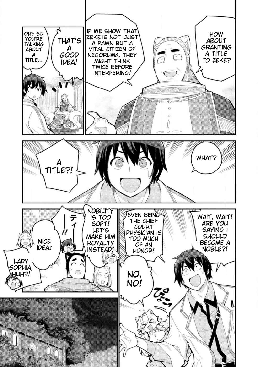 Page 24 Chapter 8 Muda da to Tsuihou Sareta [Kyuutei Juui], Kemono no Kuni ni Kou Taiguu de Manekareru ~Mori de Tasuketa Shinjuu to Kemomimi Bishoujo-tachi ni Mechakucha Dekiaisare Nagara Slow Life wo Tanoshinderu~