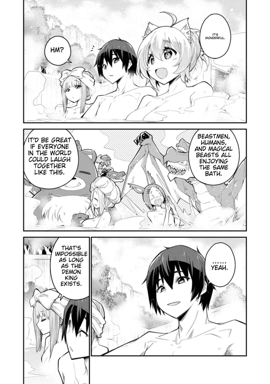 Page 28 Chapter 4 Muda da to Tsuihou Sareta [Kyuutei Juui], Kemono no Kuni ni Kou Taiguu de Manekareru ~Mori de Tasuketa Shinjuu to Kemomimi Bishoujo-tachi ni Mechakucha Dekiaisare Nagara Slow Life wo Tanoshinderu~