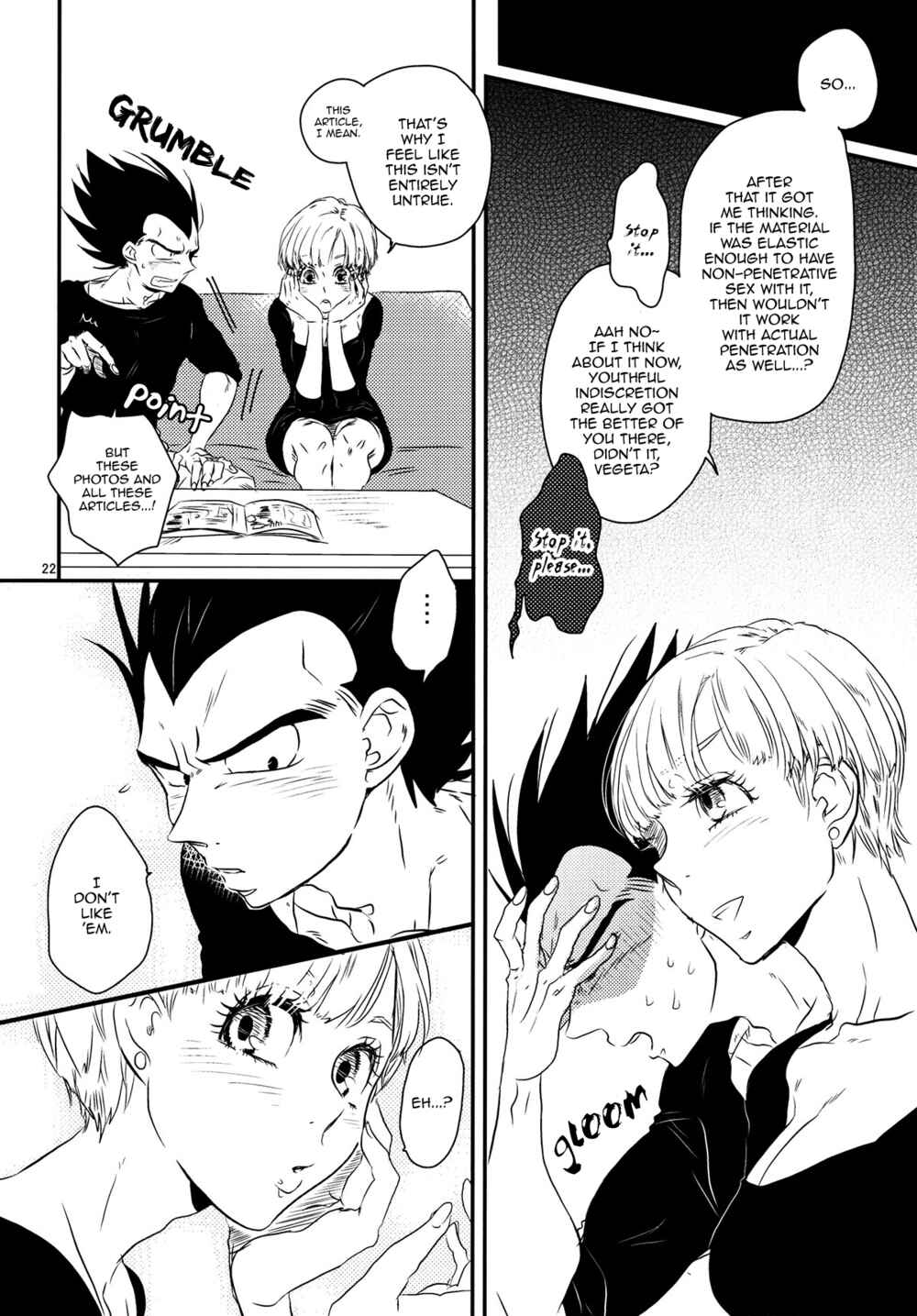 Page 21 Chapter Unknown_d638 Dragon Ball - Gossips (Doujinshi)