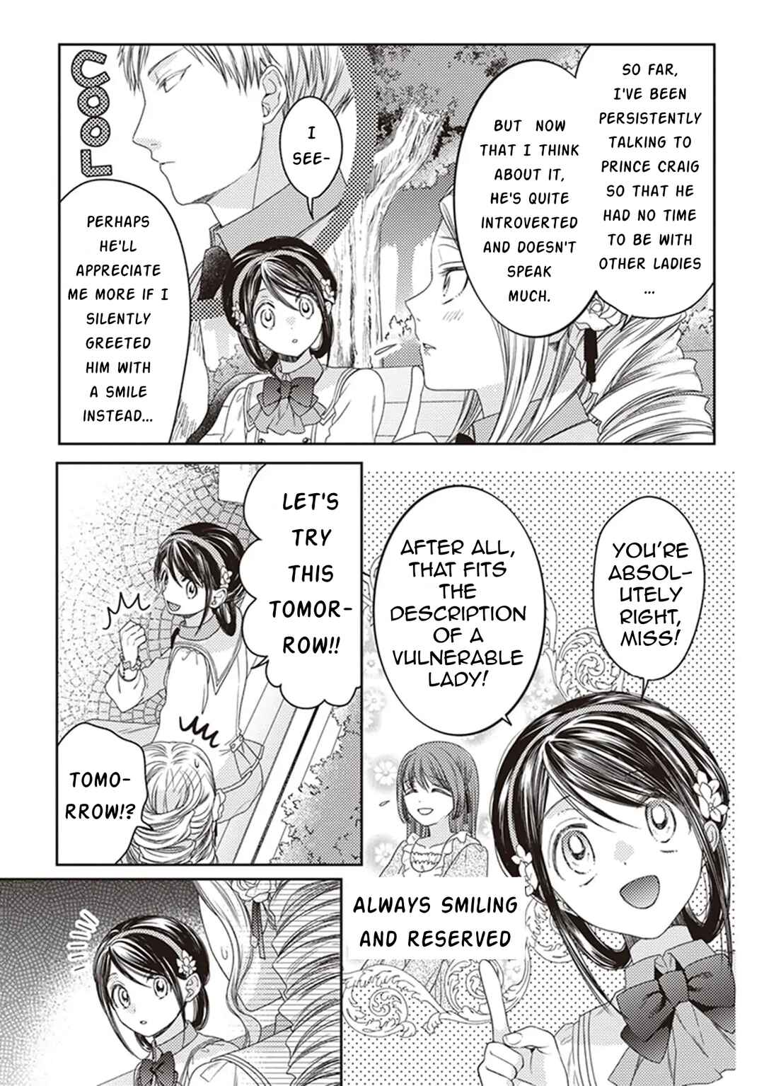 Page 9 Chapter 3 Okubyou na Hakushaku Reijou wa Momegoto wo Nozomanai