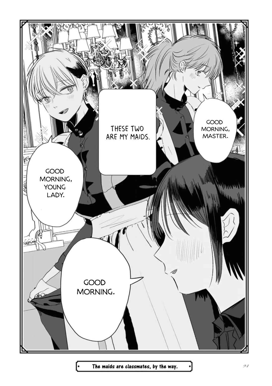 Page 7 Chapter 1 Majo no Mago to Nana Nin no Maid