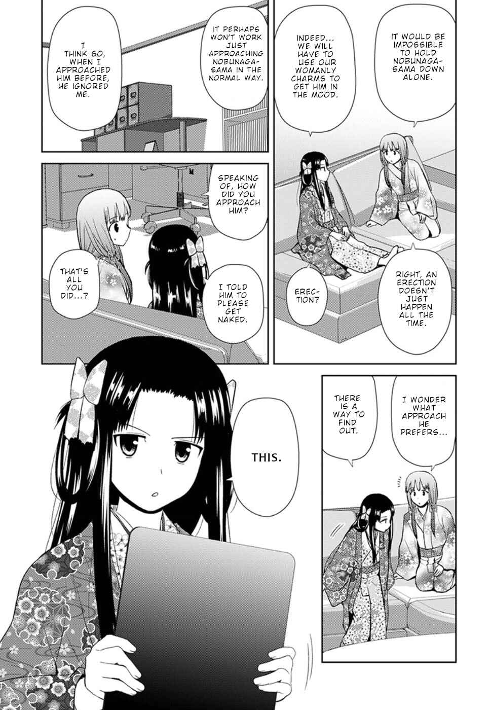 Page 10 Chapter 14 Nobunaga-sensei no Osanazuma