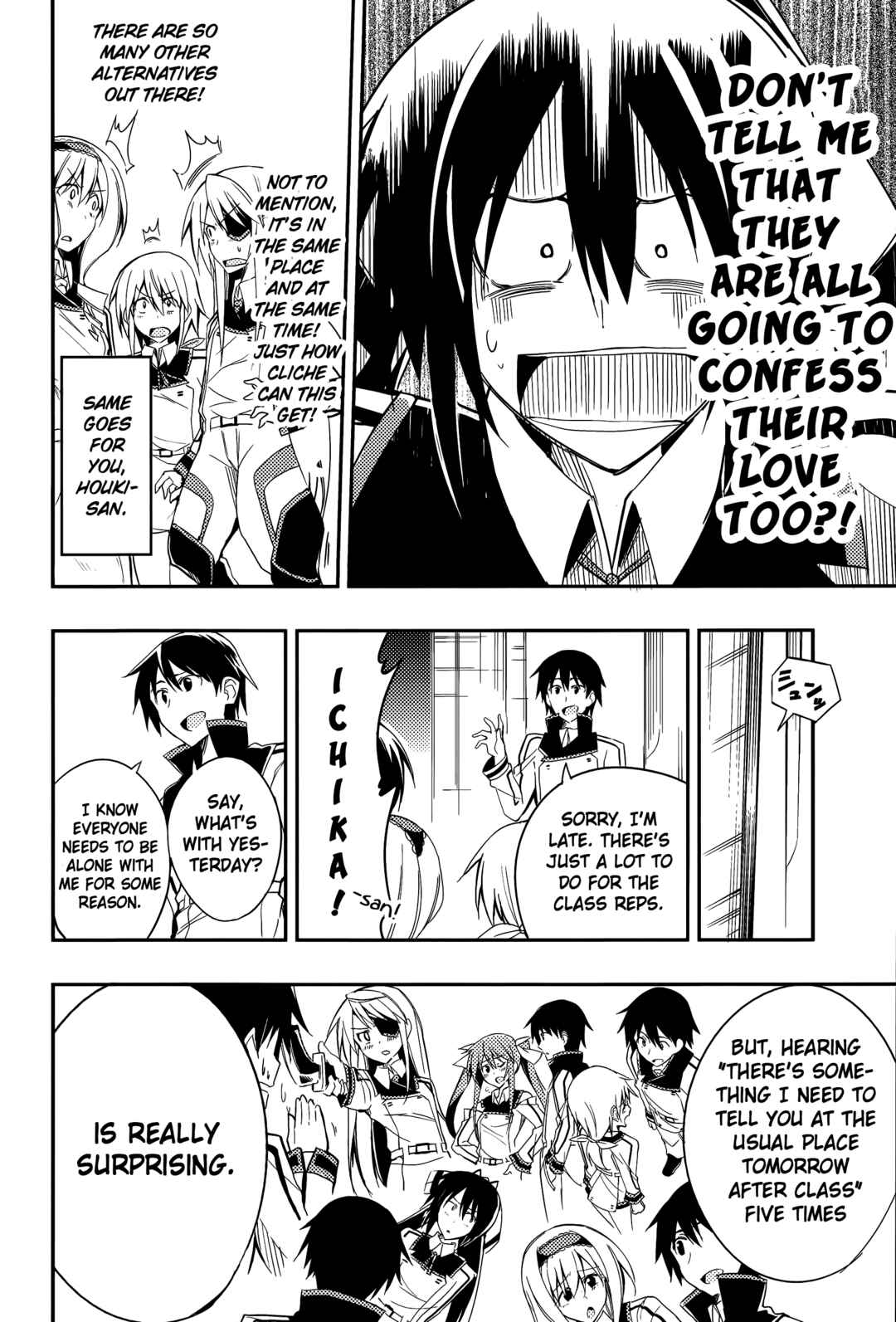 Page 15 Chapter Unknown_266d Infinite Stratos - Nantetatte Heroines (Doujinshi)
