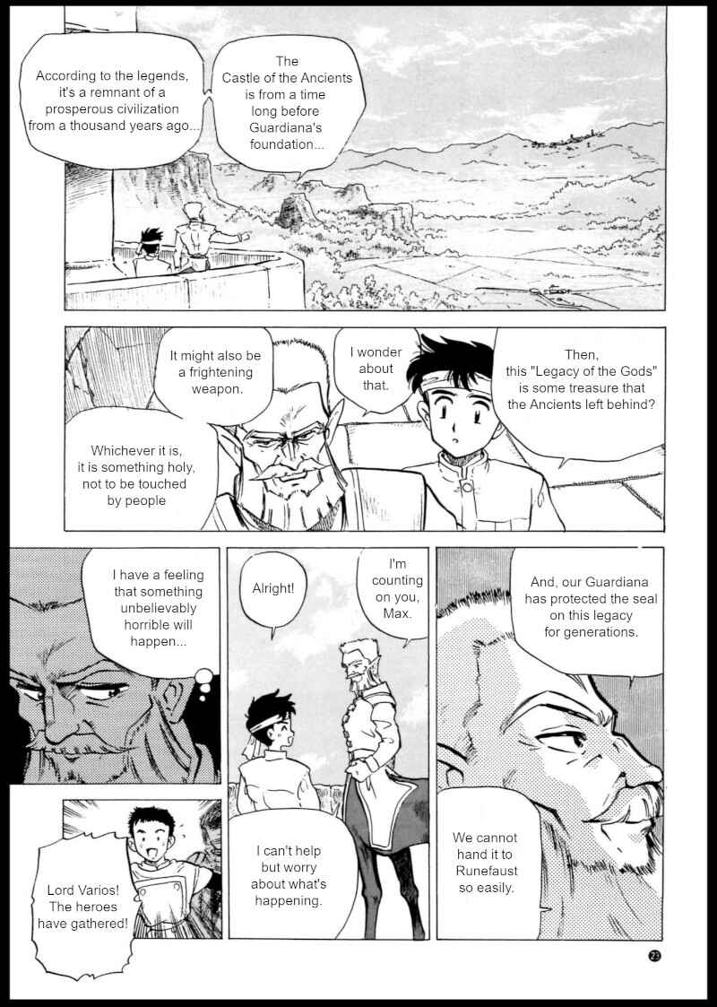 Page 9 Chapter 2 Shining Force: The Authentic Biography of Saint Fencer MAX
