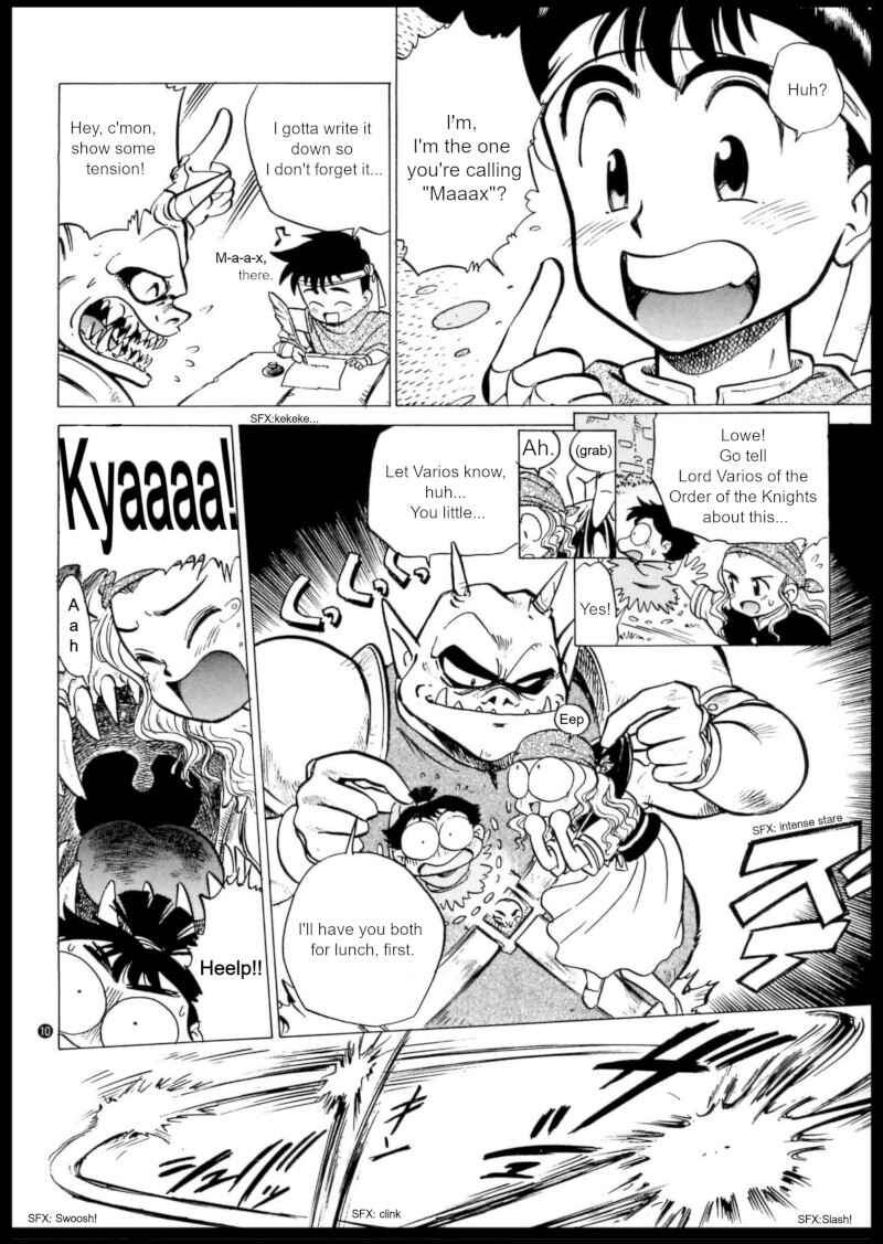 Page 9 Chapter 1 Shining Force: The Authentic Biography of Saint Fencer MAX