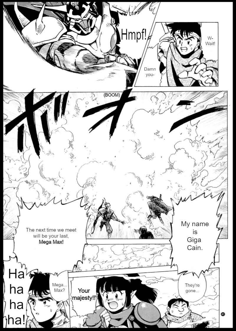 Page 7 Chapter 3 Shining Force: The Authentic Biography of Saint Fencer MAX