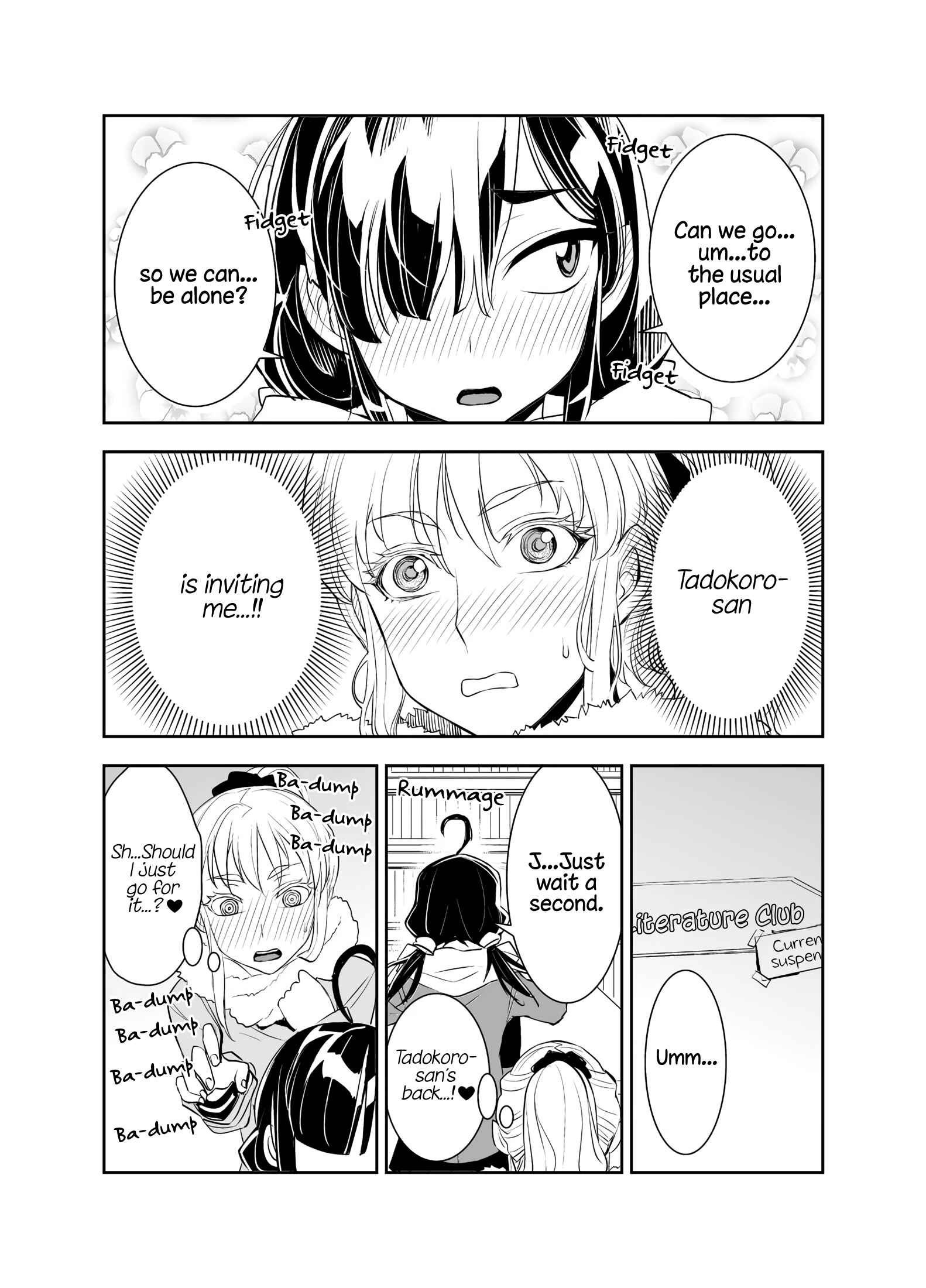 Page 3 Chapter 18 Tadokoro-san (Web Comic)