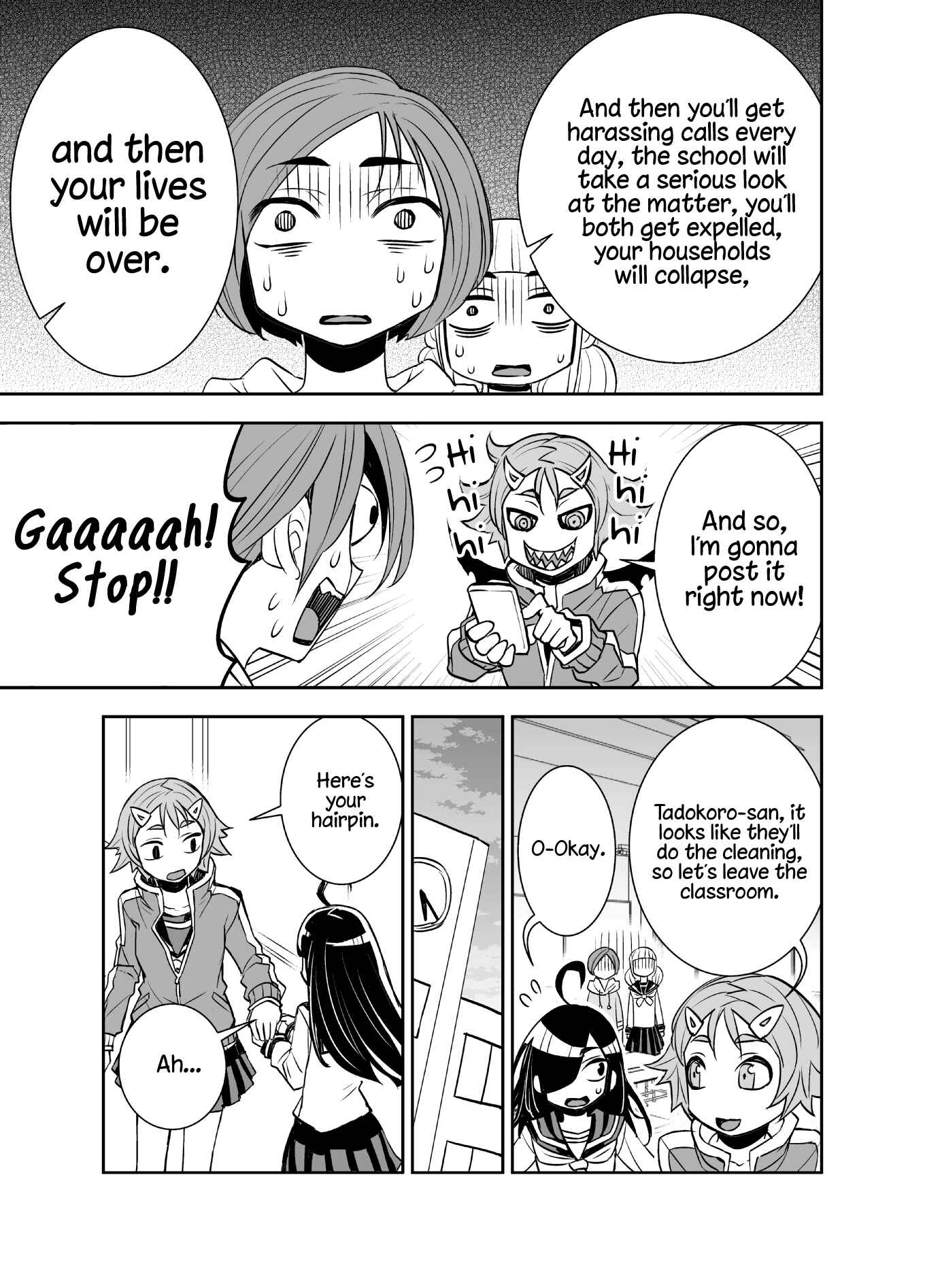 Page 3 Chapter 42 Tadokoro-san (Web Comic)