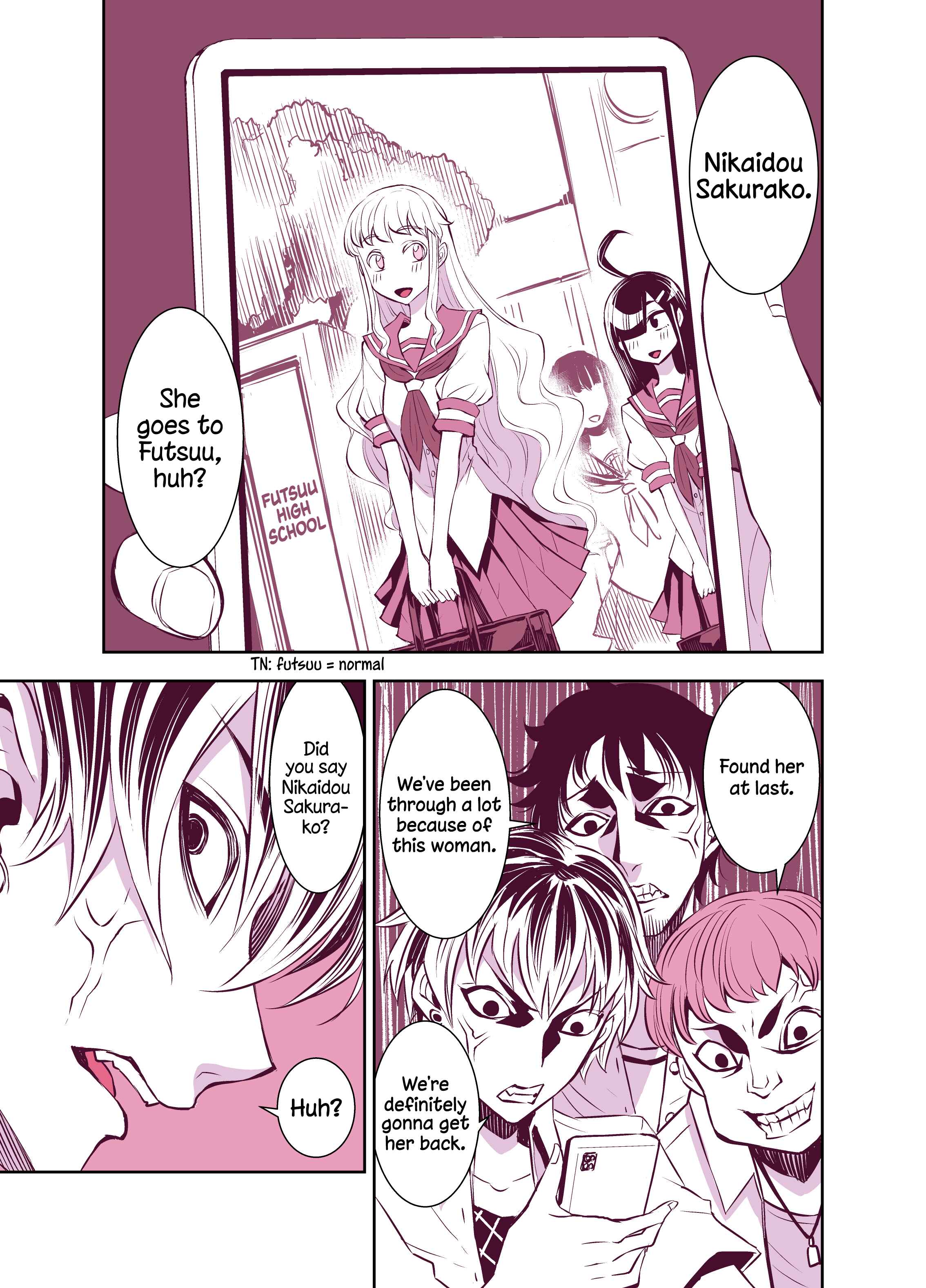 Page 1 Chapter 106 Tadokoro-san (Web Comic)