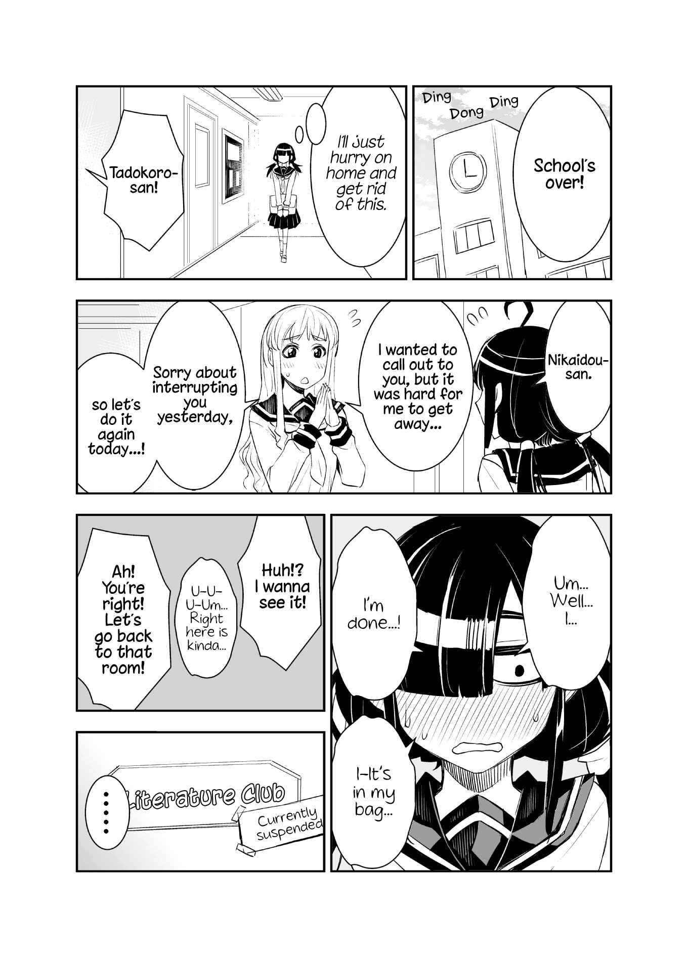 Page 2 Chapter 5 Tadokoro-san (Web Comic)