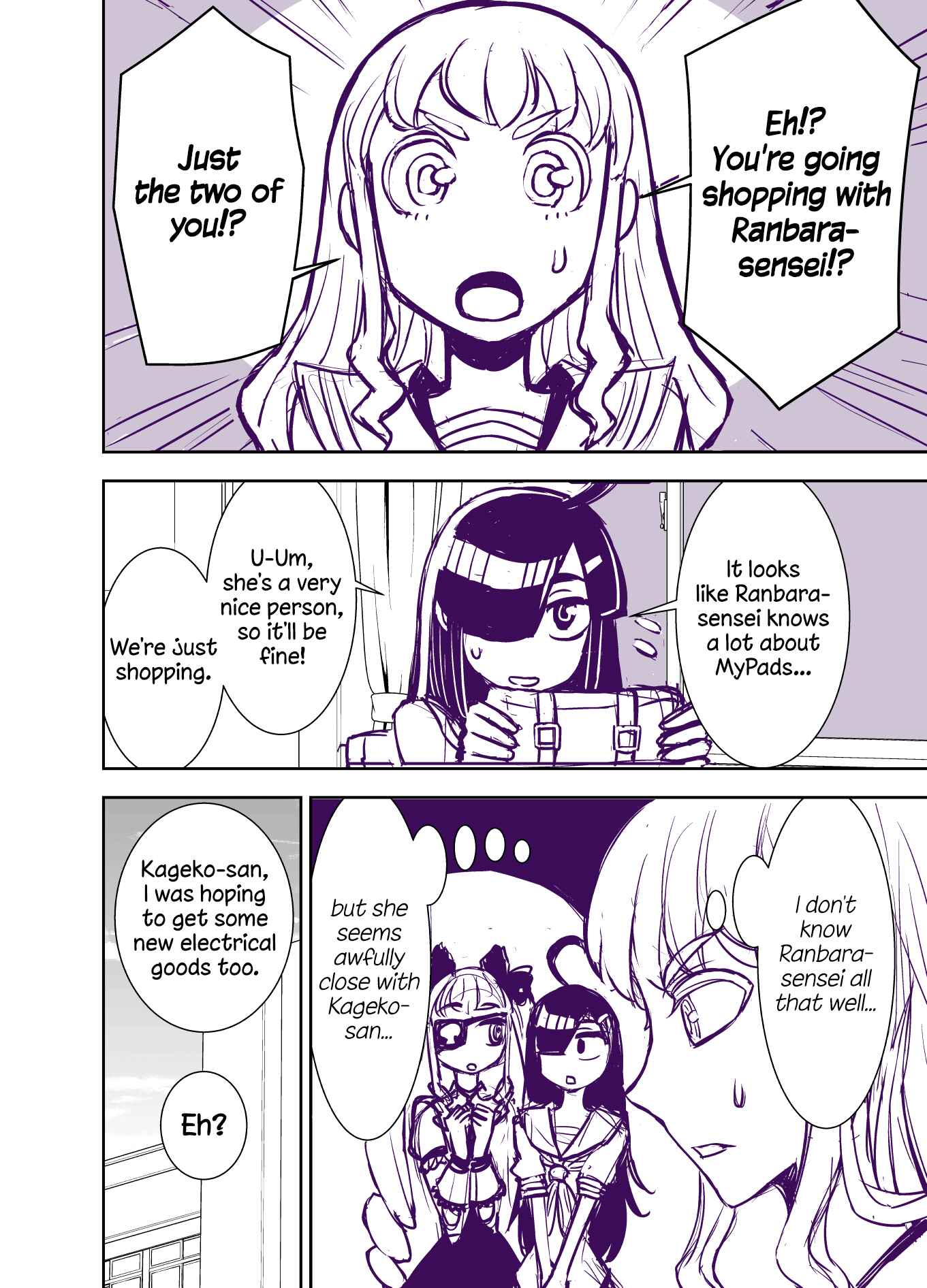 Page 4 Chapter 93 Tadokoro-san (Web Comic)