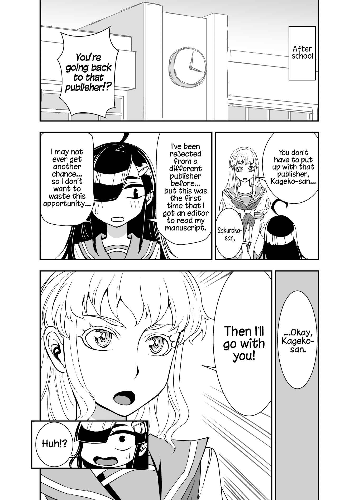 Page 1 Chapter 58 Tadokoro-san (Web Comic)