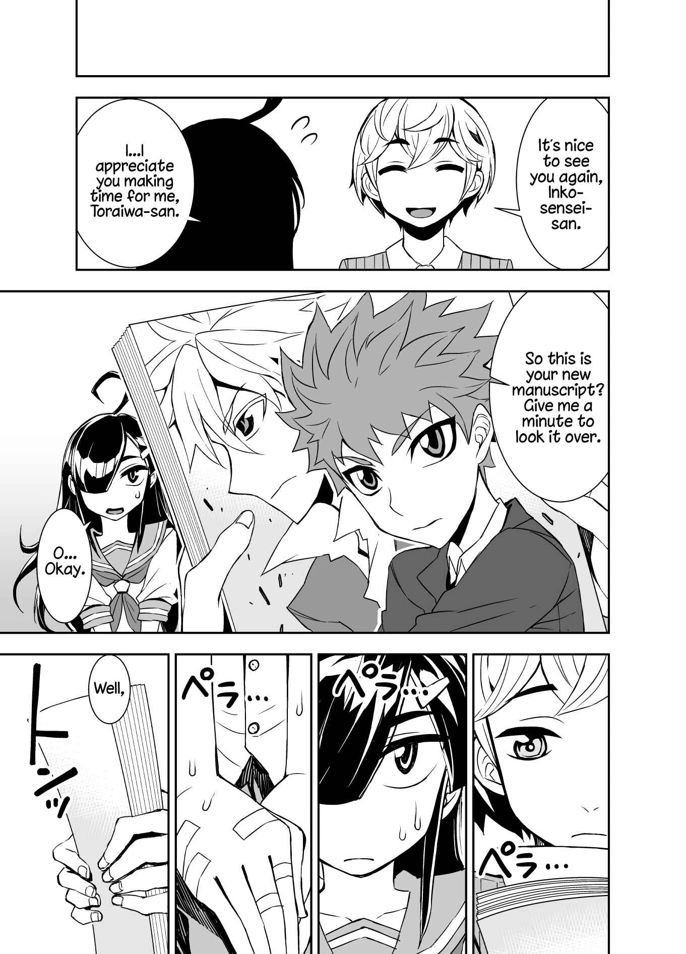 Page 3 Chapter 58 Tadokoro-san (Web Comic)