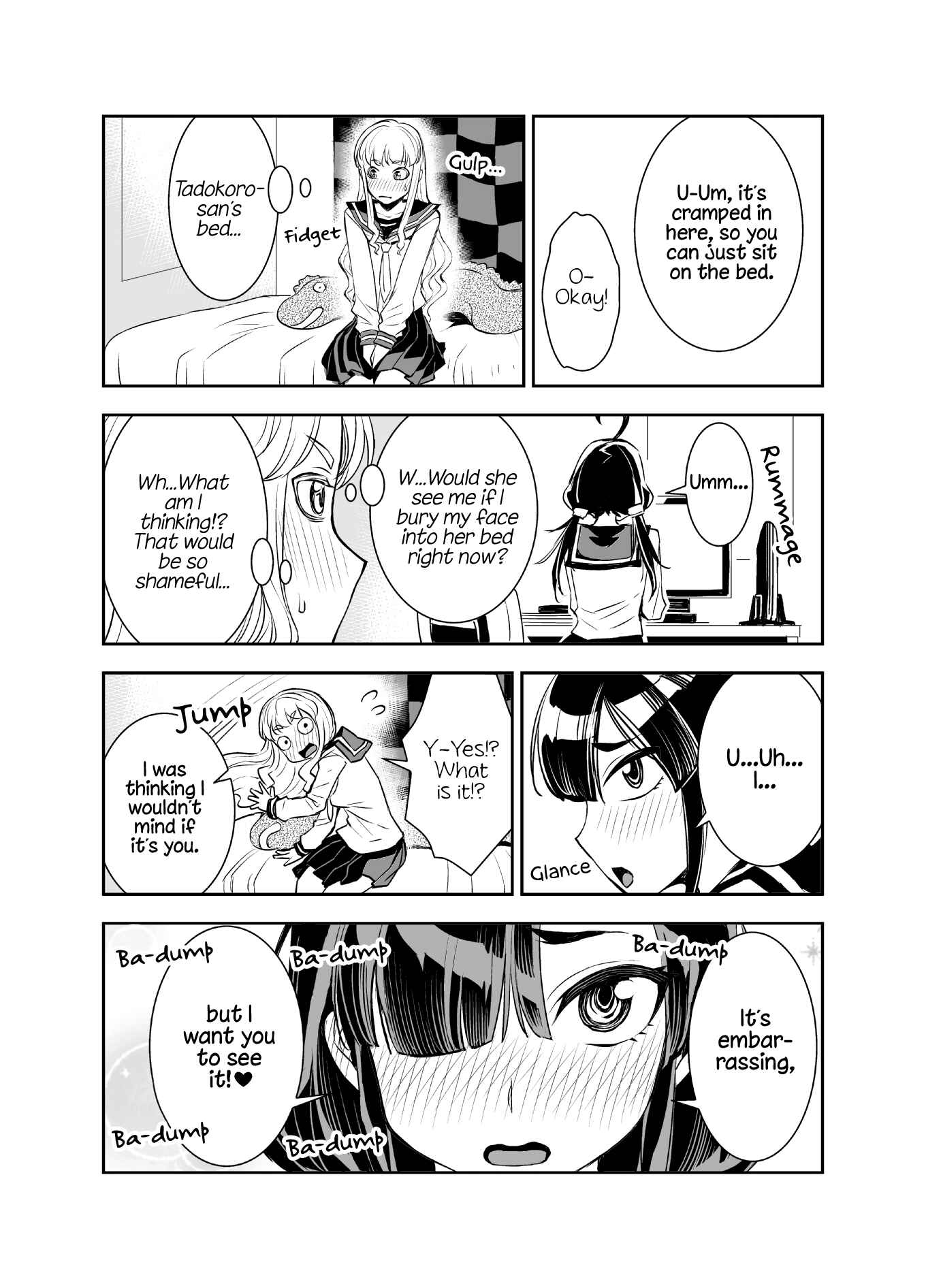 Page 1 Chapter 27 Tadokoro-san (Web Comic)