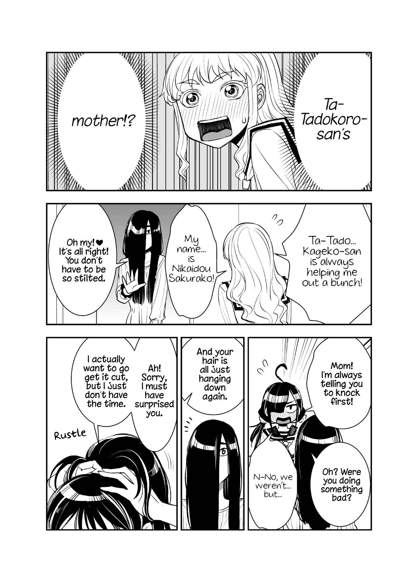 Page 1 Chapter 31 Tadokoro-san (Web Comic)