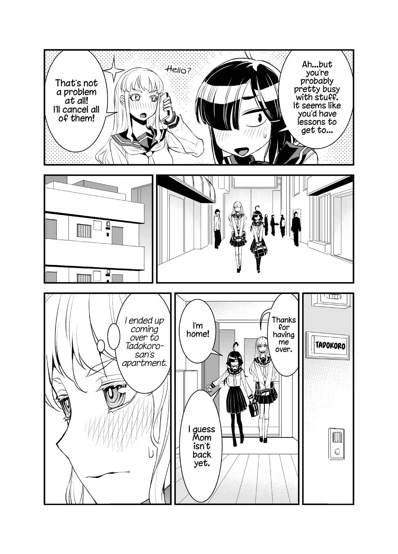 Page 3 Chapter 26 Tadokoro-san (Web Comic)