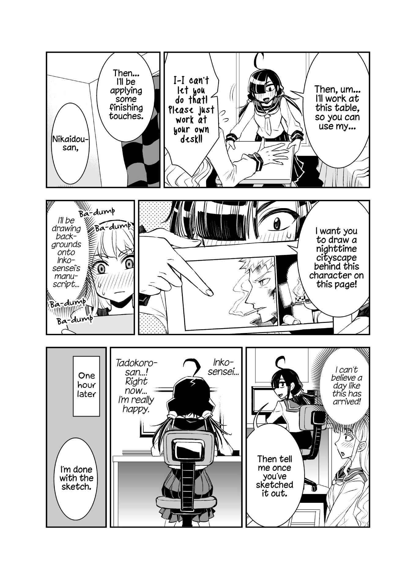 Page 3 Chapter 28 Tadokoro-san (Web Comic)