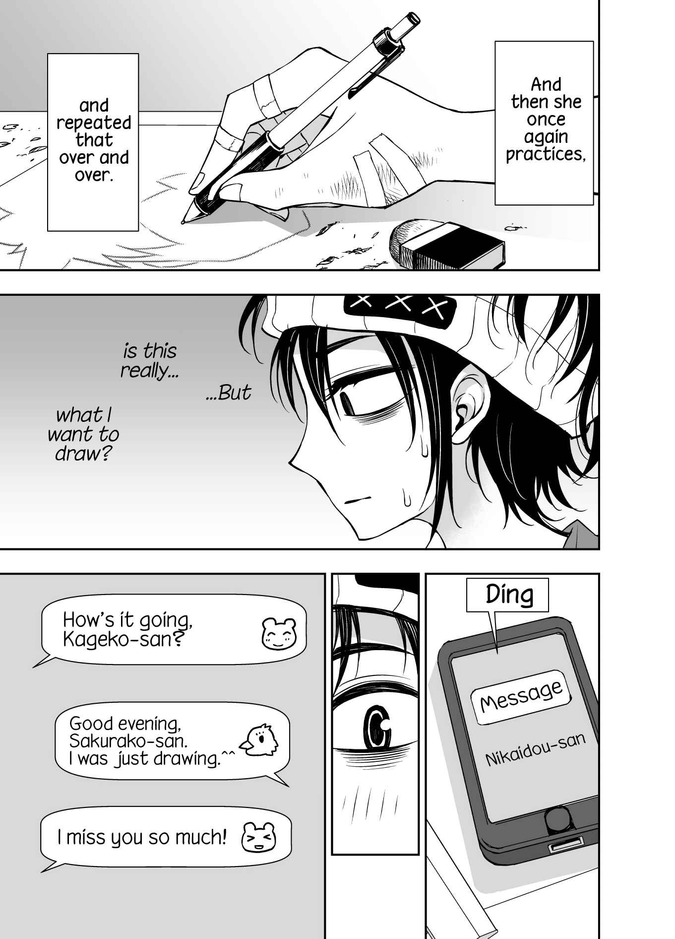 Page 3 Chapter 55 Tadokoro-san (Web Comic)