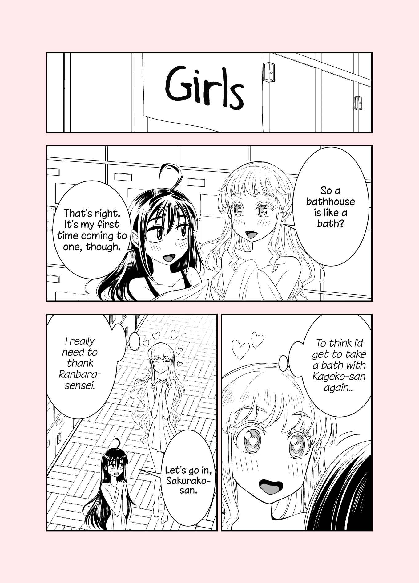 Page 4 Chapter 96 Tadokoro-san (Web Comic)