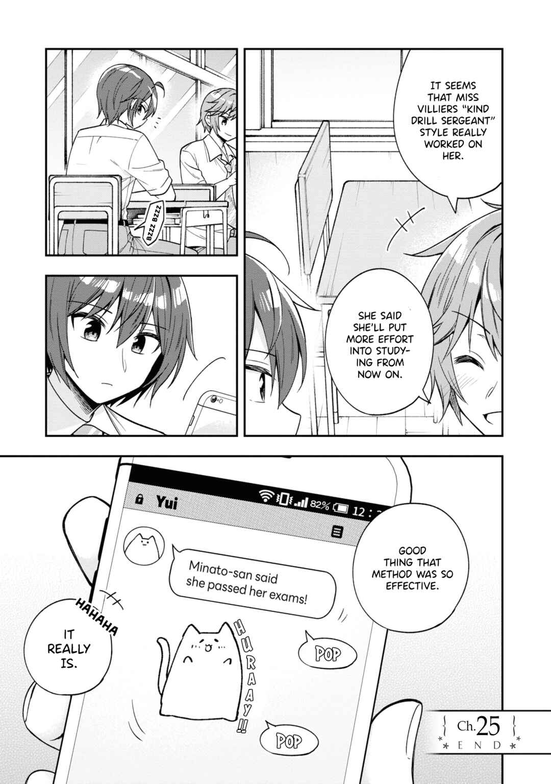 Page 34 Chapter 25 Tonari no Kuderella wo Amayakashitara, Uchi no Aikagi wo Watasu Koto ni Natta