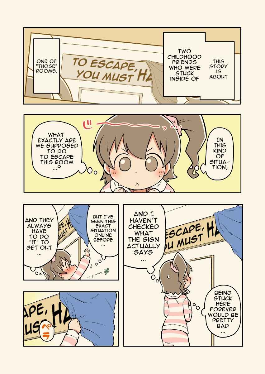 Page 1 Chapter 6 Rei no Heya ni Irerarechatta Osananajimi no Futari