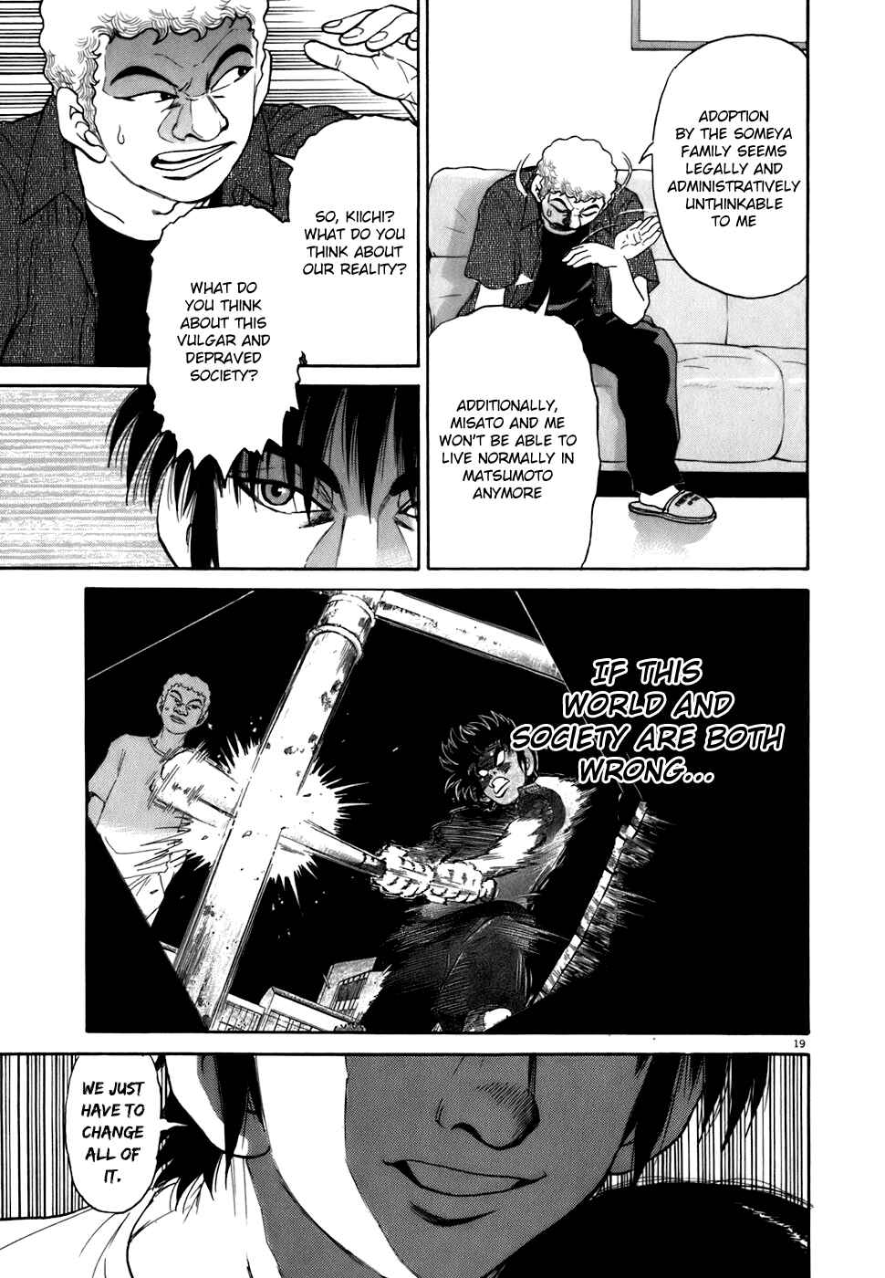 Page 19 Chapter 80 Kiichi!!