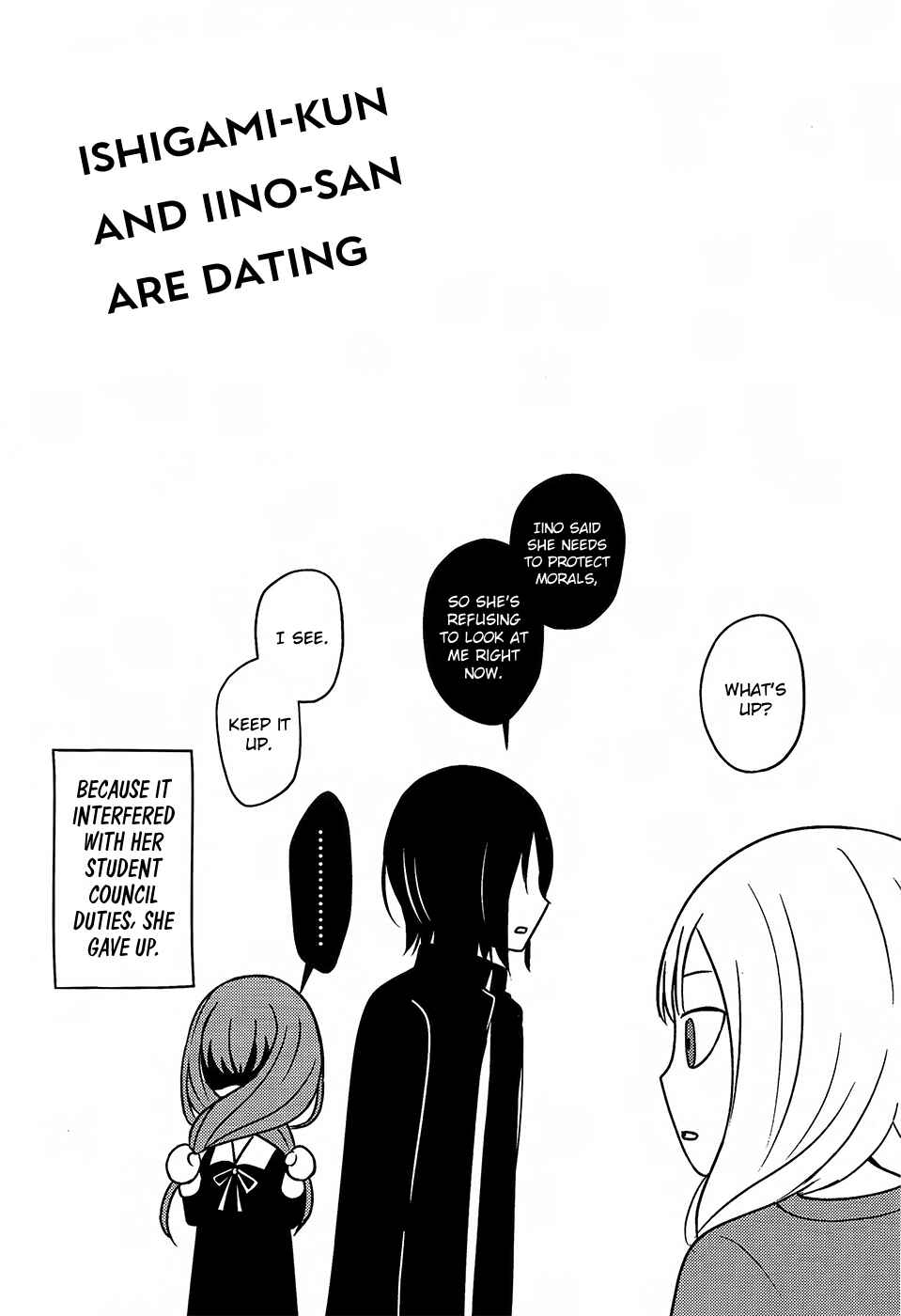 Page 12 Chapter Unknown_ccc7 Kaguya-sama wa Kokurasetai - Ishigami-kun and Iino-san Are Dating (Doujinshi)