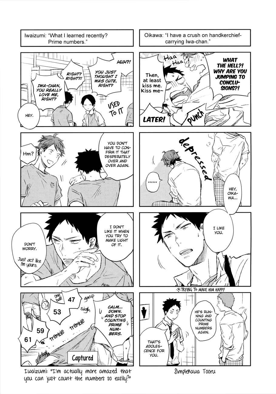 Page 35 Chapter Unknown_7989 Haikyuu!! - Hyakuman Kai Ai wo Sakebe (Doujinshi)