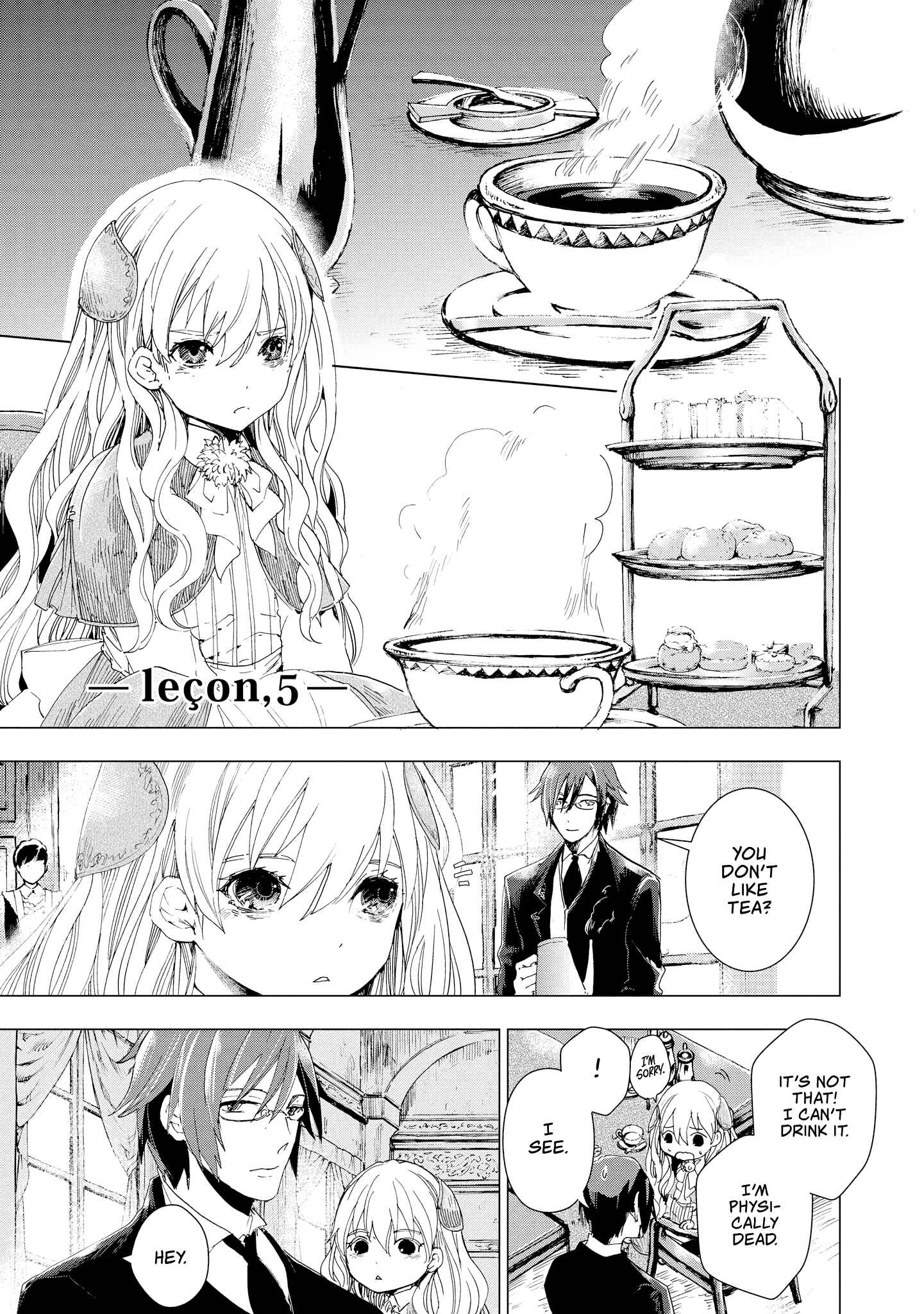 Page 1 Chapter 5 Shikabane Shoujo to Kakanai Gaka