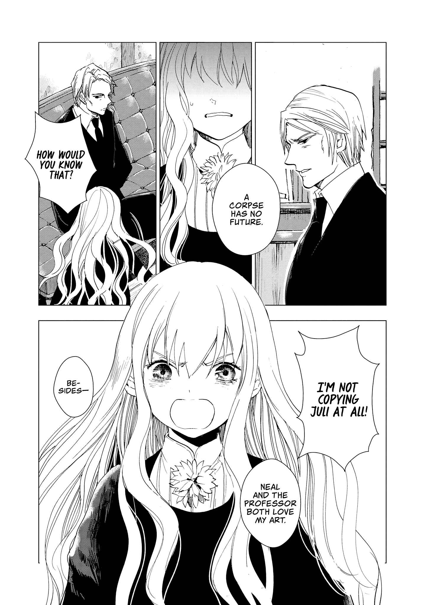 Page 8 Chapter 7 Shikabane Shoujo to Kakanai Gaka