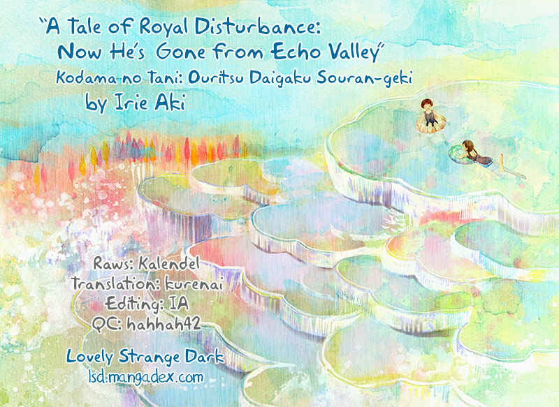 Page 1 Chapter 3 A Tale of Royal Disturbance: Now Hes Gone from Echo Valley